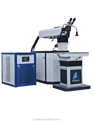 YAG Mould Reapir Laser Welding Machine per metallo ferro acciaio inossidabile 200W 300W 400W