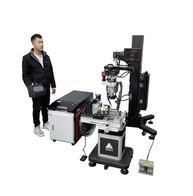 CW Fibre Metal Mold Laser Welding Machine 1000W 1500W 2000W Per la riparazione dello stampo